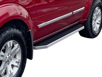 APS - APS H-Series Running Boards Polish for 05-12 Nissan Pathfinder IB14RIE2Y