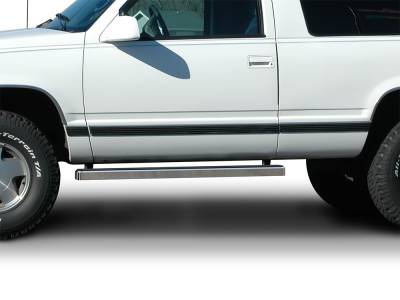 APS - APS IStep 5" Running Boards Brushed 88-98 GM C/K Pickup Regular IB03EJB4A