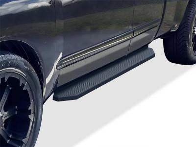 APS - APS H-Series Running Boards Black for 04-25 Nissan Titan/XD King IB14RJD9H