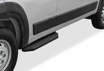 APS - APS H-Series Running Boards Black for 14-25 RAM Promaster LWB IB04RDJ1H