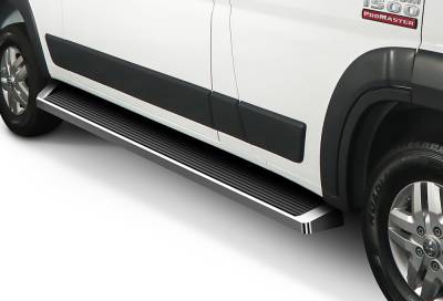 APS - APS IRunning Running Boards Polish for 14-25 RAM Promaster SWB IB04RDJ2A