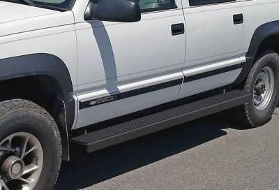 APS - APS IStep 5" Running Boards Black 92-99 GM C/K Suburban 1500 IB03EJF9B