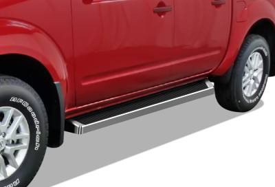 APS - APS IRunning Running Boards Polish for 05-25 Frontier Crew IB14RJI5A