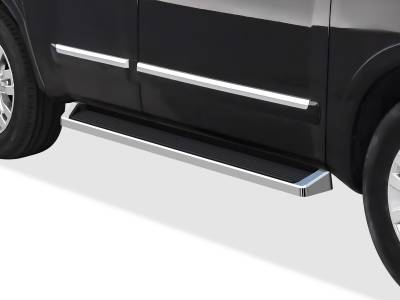APS - APS IRunning Running Boards Polish for 04-16 Nissan Armada IB14RJI6A