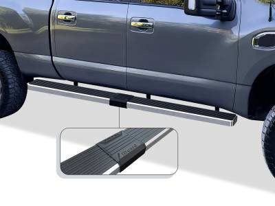 APS - APS IStep W2W 6" Running Boards Brushed for 04-25 Titan/XD Crew IB14SJE0LA
