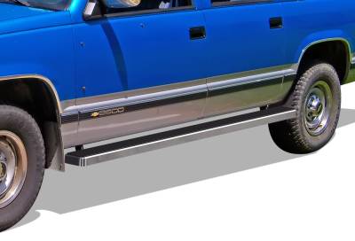 APS - APS IStep 5" Running Boards Brushed 92-99 GM C/K Suburban 1500 IB03EJF9C