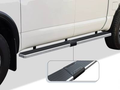 APS - APS IStep W2W 6" Running Boards Brushed for 04-25 Titan/XD Crew IB14SJE0SA