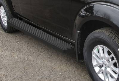 APS - APS IStep W2W 6" Running Boards Black for 05-25 Frontier Crew IB14SJI5SH