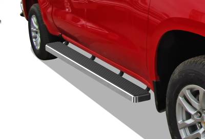 APS - APS IStep 6" Running Boards Brushed 19-25 Silverado/Sierra Crew IB03FAG1A