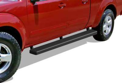 APS - APS IStep W2W 5" Running Boards Black for 05-25 Frontier Crew IB14WJI5LB