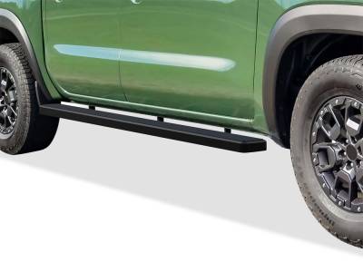 APS - APS IStep W2W 5" Running Boards Black for 05-25 Frontier Crew IB14WJI5SB