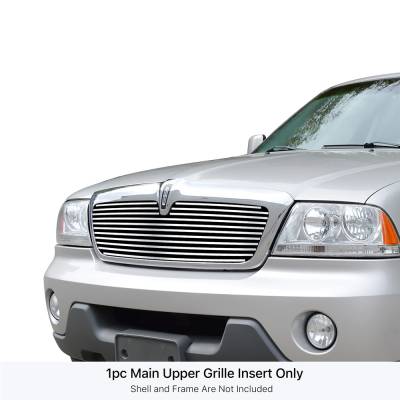 APS - APS Stainless Billet Grille Polish 03-05 Lincoln Aviator GR12FFE95S