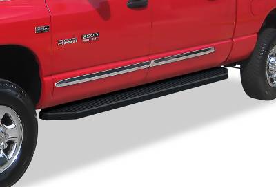 APS - APS H-Series Running Boards Black for 06-08 RAM HD Mega IB04RJD8H