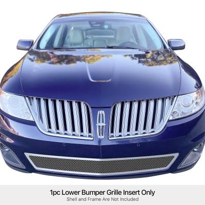 APS - APS Wire Mesh Bumper Grille Polish 09-10 Lincoln MKS GR12GFG79T