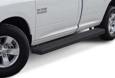 APS - APS IStep W2W 6" Running Boards Black for 09-18 RAM 1500/HD Reg IB04SAG8LB