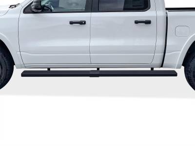 APS - APS IStep W2W 6" Running Boards Black for 19-25 RAM 1500 Crew IB04SBE8SB