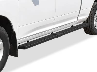 APS - APS IStep W2W 6" Running Boards Black for RAM 1500/HD Crew IB04SBJ8LB