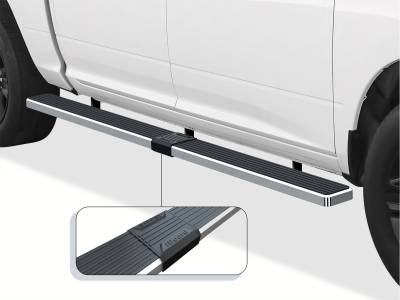 APS - APS IStep W2W 6" Running Boards Brushed for 09-18 RAM 1500 Crew IB04SBJ8SA