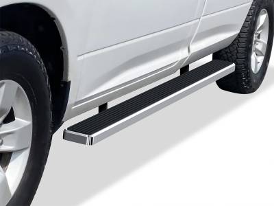 APS - APS IStep W2W 5" Running Boards Brushed for RAM 1500/HD Reg IB04WAG8LC