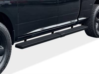 APS - APS IStep W2W 5" Running Boards Black for 09-18 RAM 1500 Quad IB04WAG9LB