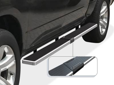 APS - APS IStep W2W 5" Running Boards Brushed for 09-18 RAM 1500 Crew IB04WBJ8SA