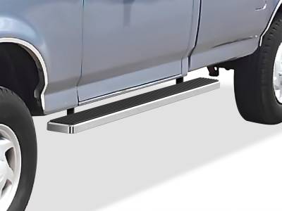 APS - APS IStep 5" Running Boards Brushed 80-96 Ford F-Series/Bronco IB06EBA0A