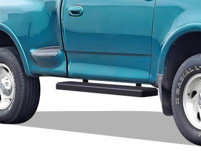 APS - APS IStep 5" Running Boards Black 97-03 Ford F150 Regular IB06EBA1B