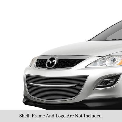 APS - APS Stainless Billet Bumper Grille Black 10-12 Mazda CX-9 GR13FFG75J