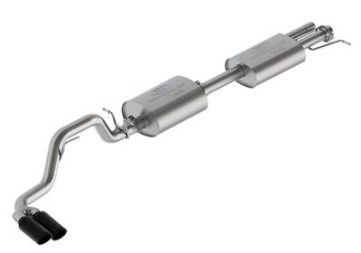 Ford Performance Parts - Ford Performance M-5200-R7SB Sport Exh-Dual Side Exit Black for 24 Ranger 2.7L
