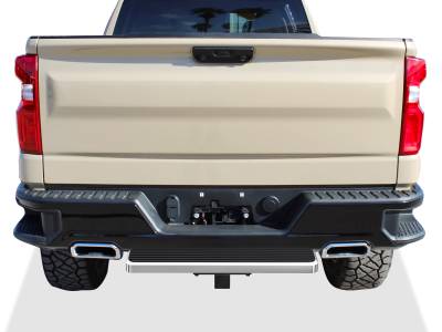 APS - APS HS09CAC6C Class III 2" Shank 36" IStep 5" Receiver Hitch Step-Brush