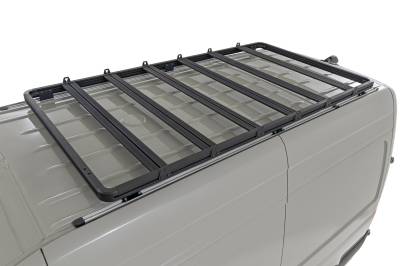 Rough Country Suspension Systems - Rough Country 88200 Black Fabricated Roof Rack for 19-25 Sprinter 3500/3500XD