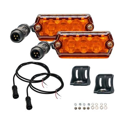 ARB - ARB NAN212 Nano 2 Pack Scene Light Set w/Amber Lens