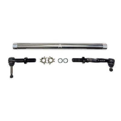 Apex Chassis - Apex Chassis KIT371-POL HD Polished Aluminum Drag Link 05-16 Ford F250/F350 SD
