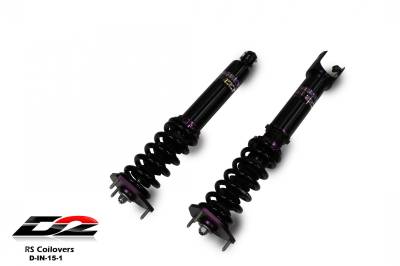 D2 Racing - D2 Racing D-IN-15-1 RS Coilovers for 14+ Infiniti Q50 17+ Infiniti Q60 RWD