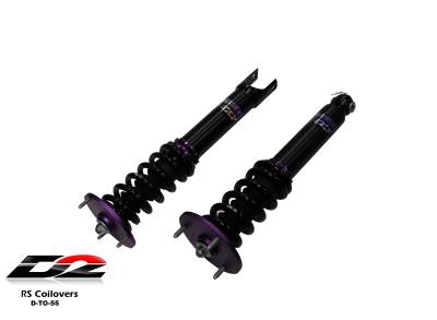 D2 Racing - D2 Racing D-TO-55 RS Coilovers for 92-99 Lexus SC 300/SC 400/Toyota Supra