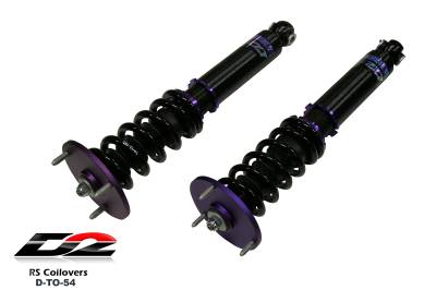 D2 Racing - D2 Racing D-TO-54 RS Coilovers for 86-92 Toyota Supra