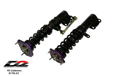 D2 Racing - D2 Racing D-TO-41 RS Coilovers for 85-86 Toyota MR2