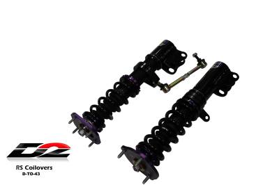 D2 Racing - D2 Racing D-TO-43 RS Coilovers for 91-95 Toyota MR2