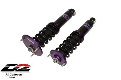 D2 Racing - D2 Racing D-IN-04 RS Coilovers for 99-02 Infiniti G20