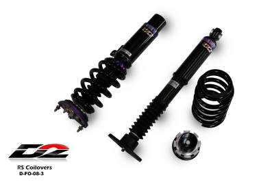 D2 Racing - D2 Racing D-FO-08-3 RS Coilovers for 12-18 Ford Focus ST
