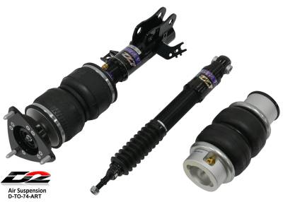 D2 Racing - D2 Racing D-TO-74-ART Air Struts for 17+ Toyota C-HR 19+ Lexus UX FWD