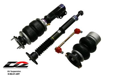 D2 Racing - D2 Racing D-MA-01-ART Air Struts for 11-14 Mazda 2 11+ Ford Fiesta FWD