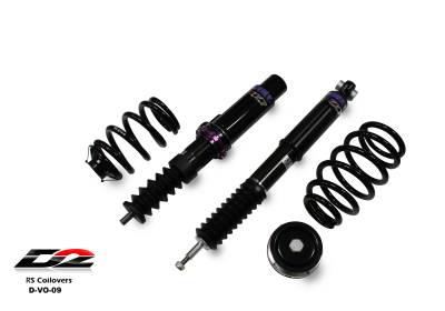 D2 Racing - D2 Racing D-VO-09 Coilovers for 99-04 VW Jetta IV/99-05 VW Golf IV/99-10 Beetle