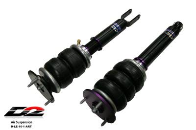 D2 Racing - D2 Racing D-LE-10-1-ART Air Struts for 07-17 Lexus LS RWD