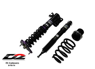 D2 Racing - D2 Racing D-TO-74 RS Coilovers for 17+ Toyota C-HR/19+ Lexus UX FWD
