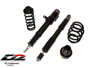 D2 Racing - D2 Racing D-TO-64 RS Coilovers for 05+ Toyota Yaris 08-15 Scion xD