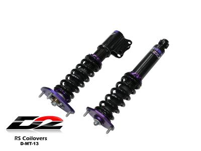 D2 Racing - D2 Racing D-MT-13 RS Coilovers for 89-94 Mitsubishi Eclipse GSX AWD