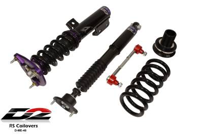 D2 Racing - D2 Racing D-ME-46 RS Coilovers for 08-14 Mercedes Benz C Class AWD