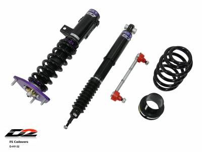 D2 Racing - D2 Racing D-HY-32 RS Coilovers for 17-20 Hyundai Elantra 19+ Kia Forte