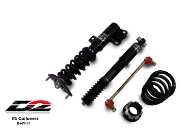 D2 Racing - D2 Racing D-HY-11 RS Coilovers for 08+ Hyundai Genesis Coupe